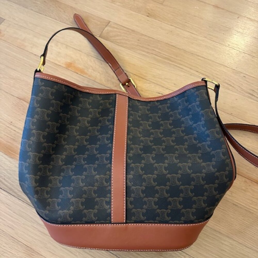 Bucket Bag Dark Brown Handbag